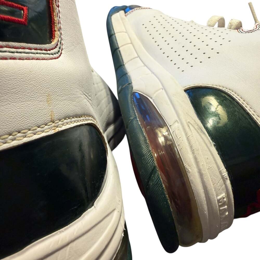 Nike Air Max Griffey GD II White Dark Pine Red Size 13 - Picture 4 of 13